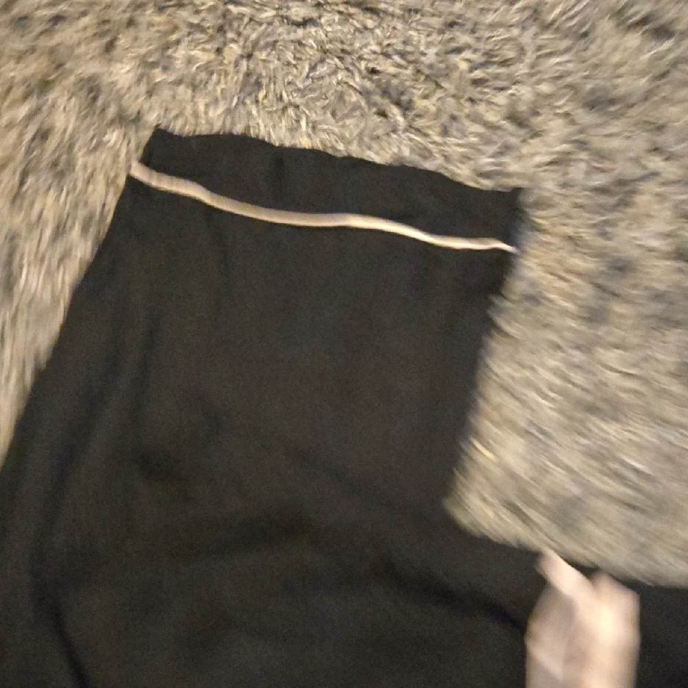 Target Black Pajama Pants with Pink Accents - Picture 3 of 3
